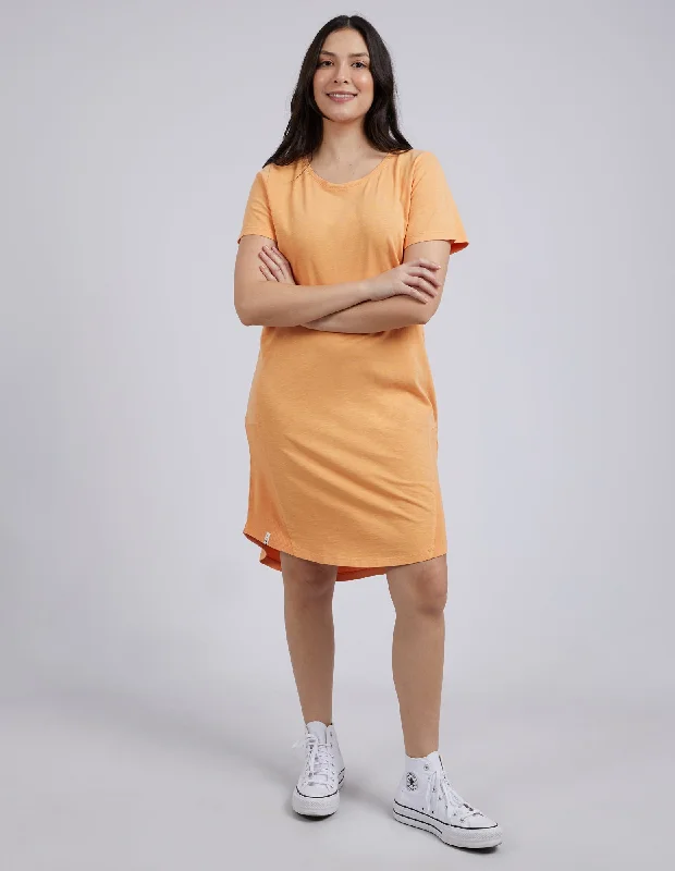 Plus Size Women's Fashion and Clothing Elm Easy Living Dress Papaya