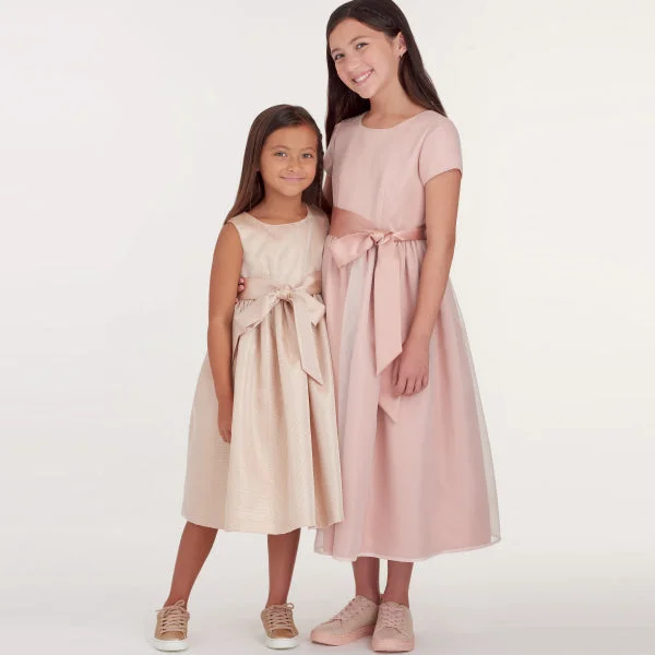 Modern Casual Clothing Simplicity Child/Teen Dresses S9246