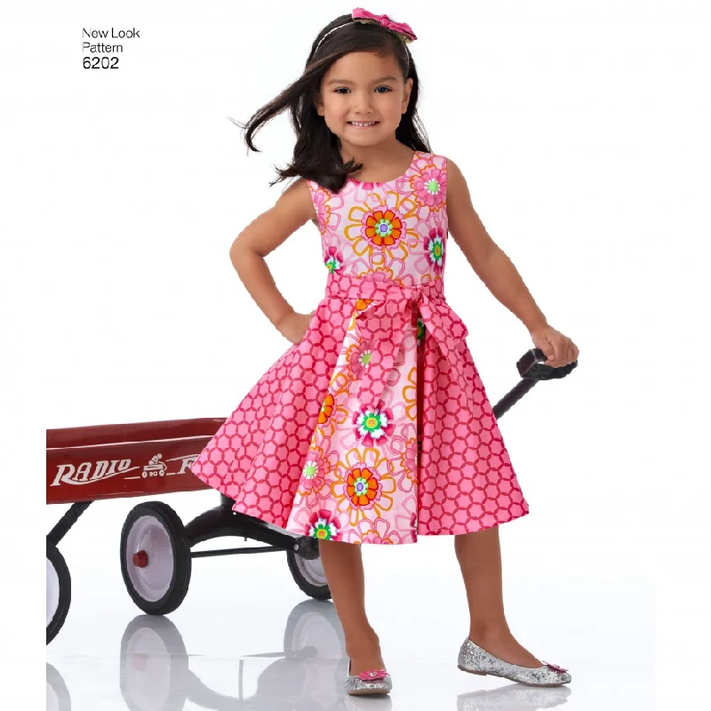 Women's Clothes New Look Children's Dresses N6202
