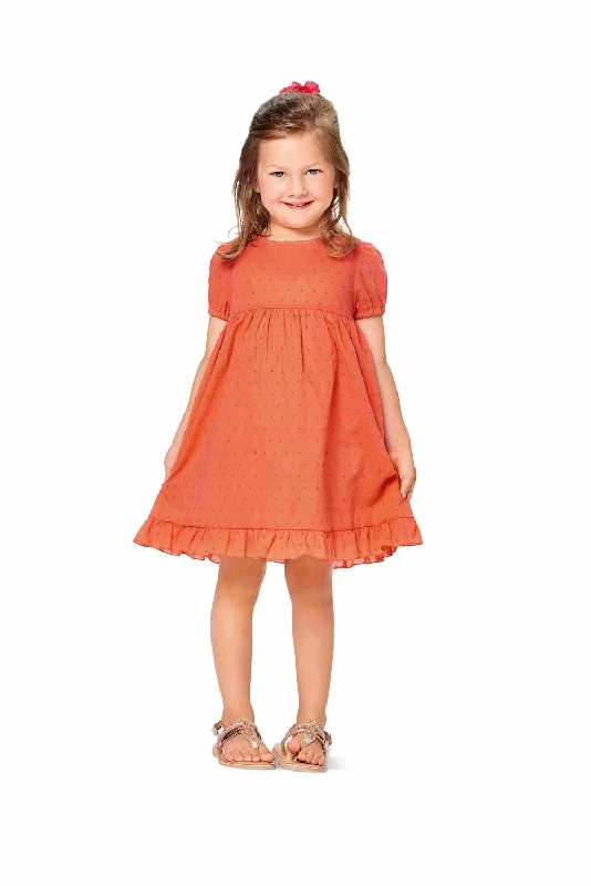 Women's Casual Dresses Burda Child Dress and Top 9362
