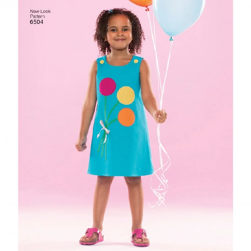 Women's Travel Garments New Look Child Dress N6504