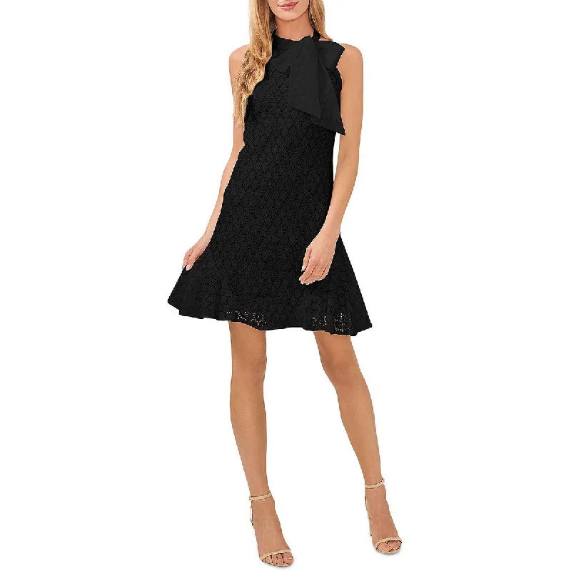 Sale On Sale CeCe Womens Ruffled Lace Halter Dress