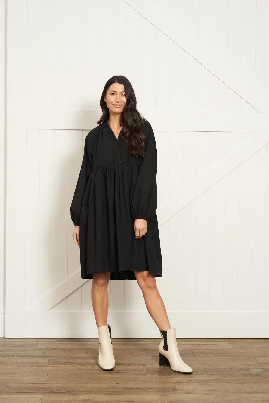 Charming Women's Clothes For Special Events Betty Basics Cottage Dress Black