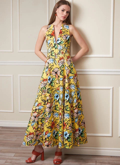 Chic Women's Garments Vogue Dress V1882