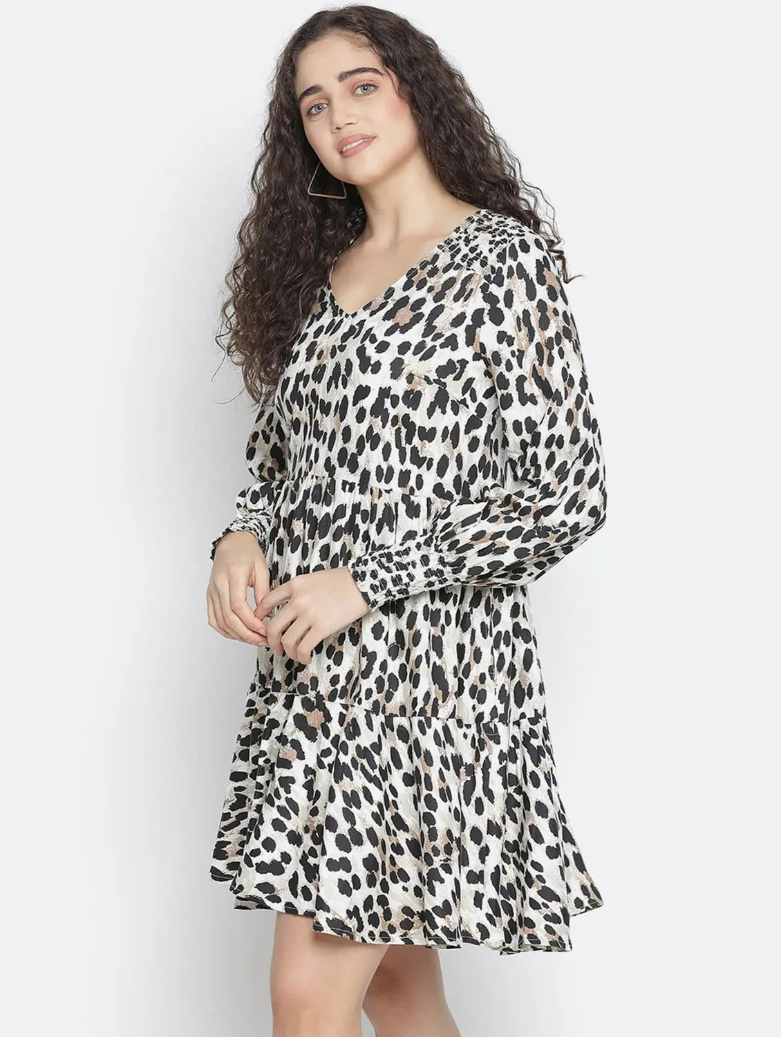 Best Online Boutiques For Women Scandlous Animal Print Dazzling Women Dress
