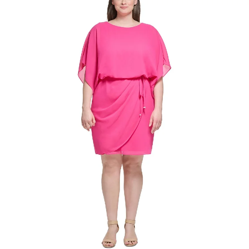 Women's Elegant Evening Outfit Jessica Howard Womens Plus Office Short Wear to Work Dress