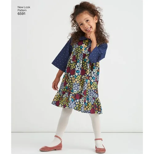 End Of Season Sale Clothing New Look Children's Dresses N6591