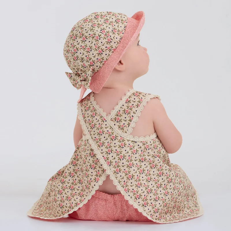 Vintage Fashion Simplicity Dress, Panties and Hat S9152