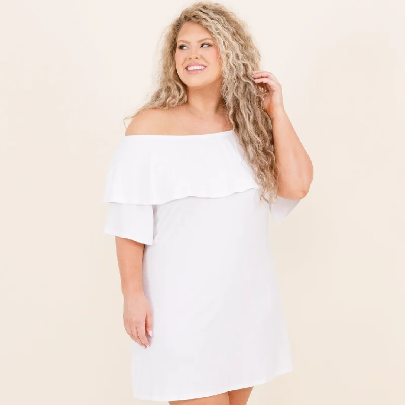 Best Boutiques Online Dance With Me Dress, White