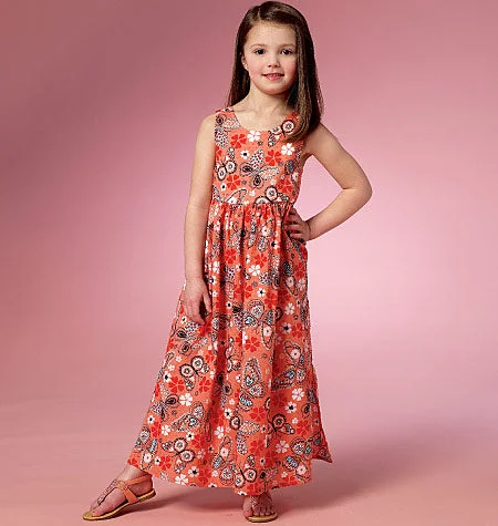 Women's Vintage Garments Butterick Child Dresses and Culottes B6202