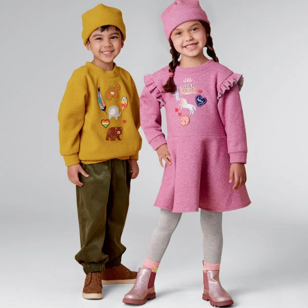 Stylish Everyday Clothing New Look Child Top, Dress & Trousers N6715