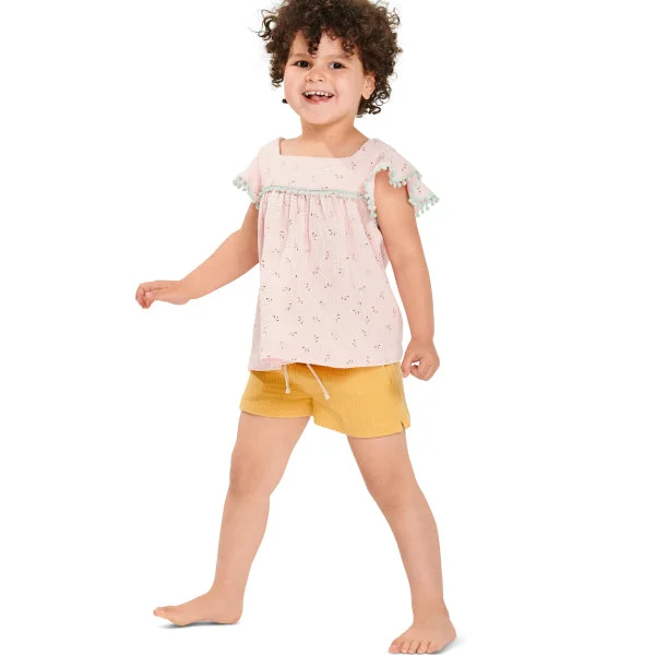 Latest Fashion Burda Child Top and Dress 9281