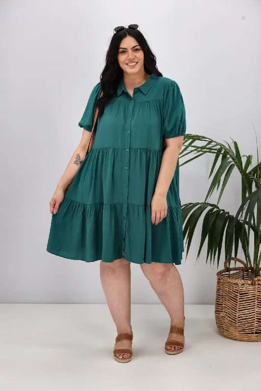 Wardrobe Upgrade Boho Australia Masie Dress Emerald