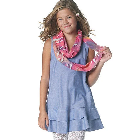 Woman Clothing McCalls Child/Teen Dresses, Leggings M6275