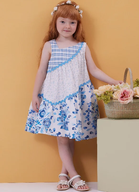 Comfortable Garments For Women Butterick Child Dress B6988