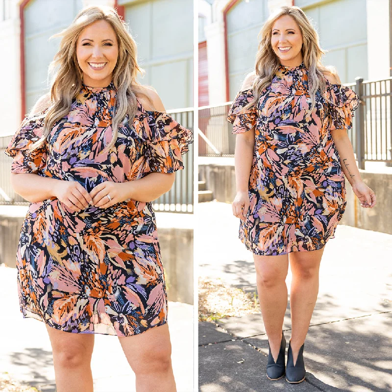 Sophisticated Style Garden Beauty Dress, Mauve