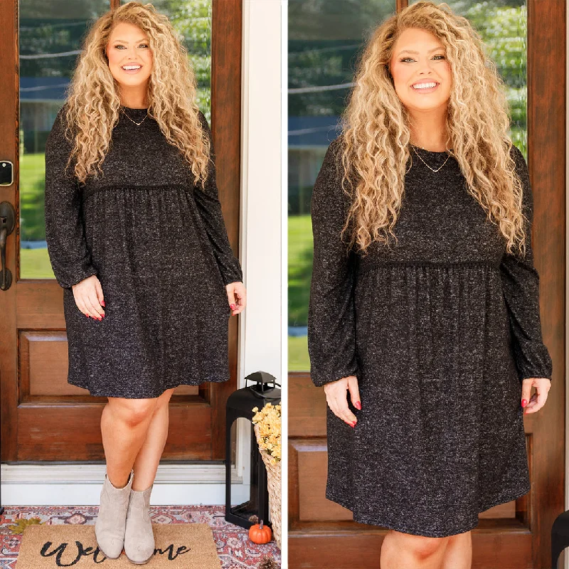 Affordable Women's Clothing Sweet Charisma Dress, Black