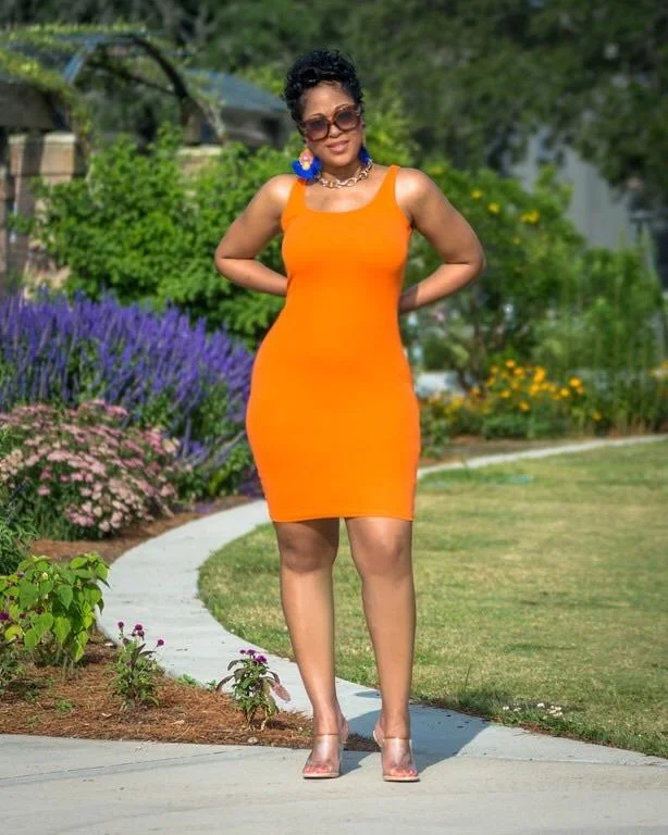 Affordable Women's Clothing Plot Twist Tank Dress