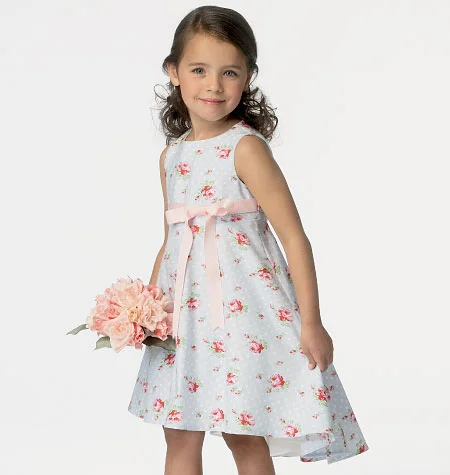 Affordable Women's Clothing Butterick Children's Dress B6013