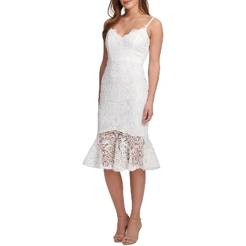Chic Wardrobe Guess Womens Fit & Flare Dress