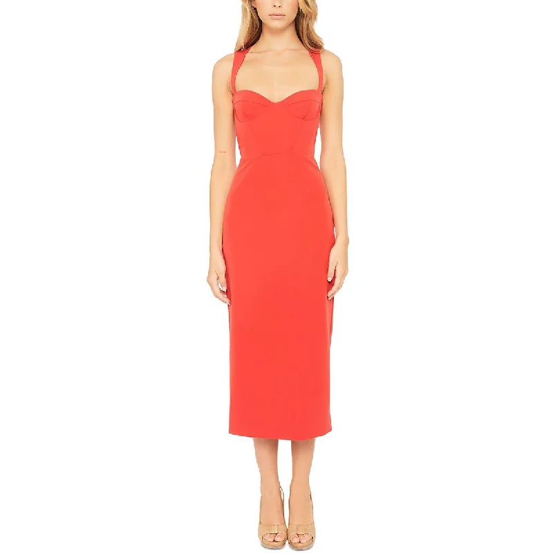 Stylish Loungewear for Women Bardot Junior Womens Juniors Kindred Corset Seamed Crepe Sheath Dress