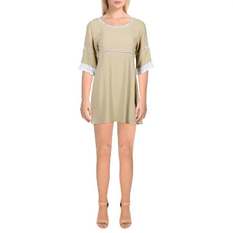Women's Clothes Online Shopping Sancia Womens Francoise Eyelet Short Sleeves Fit & Flare Dress Women's Clothes Online Shopping Sancia Womens Francoise Eyelet Short Sleeves Fit & Flare Dress