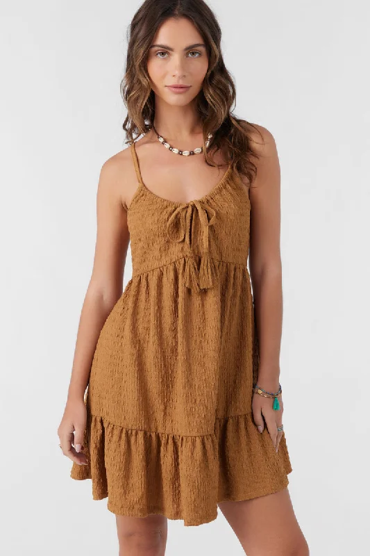 Women Clothes O'Neill Saige Dress-Brown Sugar
