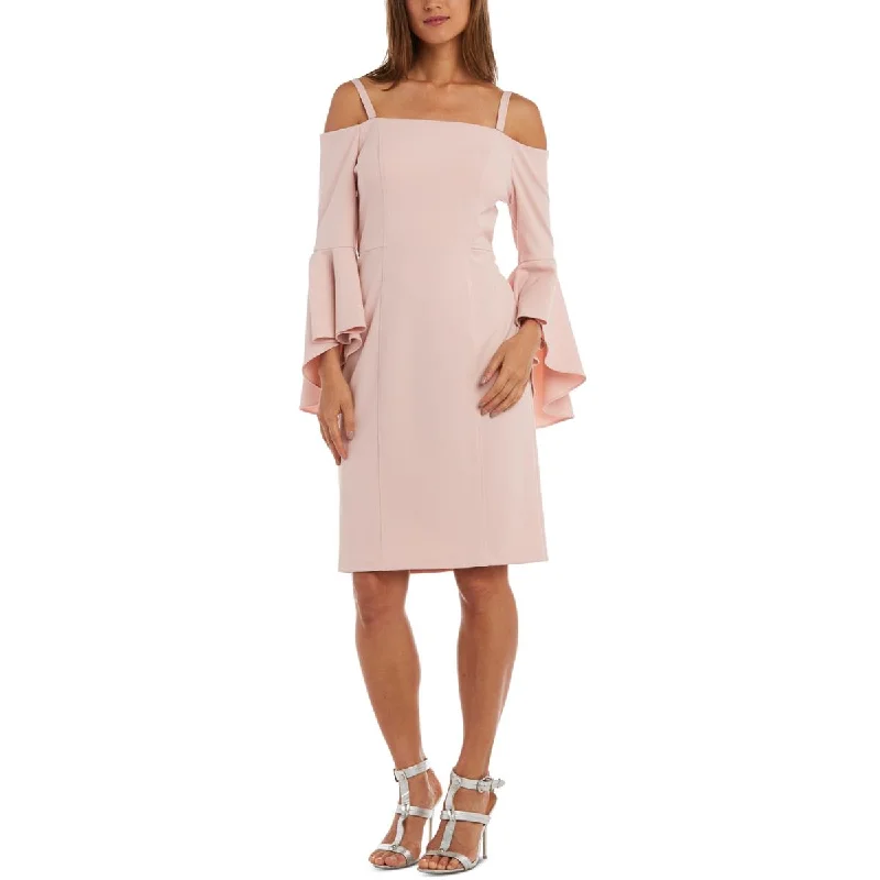 Women's Everyday Clothes R&M Richards Womens Pintuck Knee-Length Sheath Dress