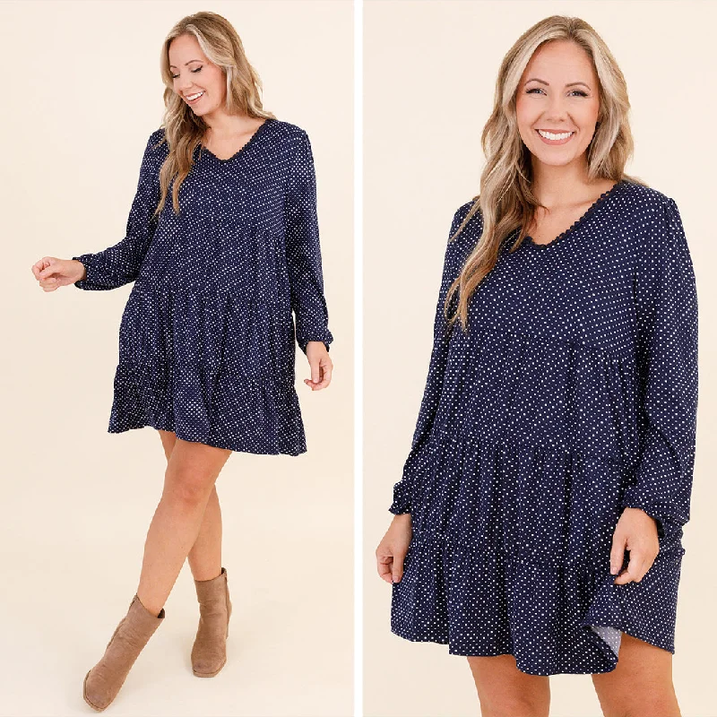 Women's Formal Clothes My Affirmation Dress, Navy