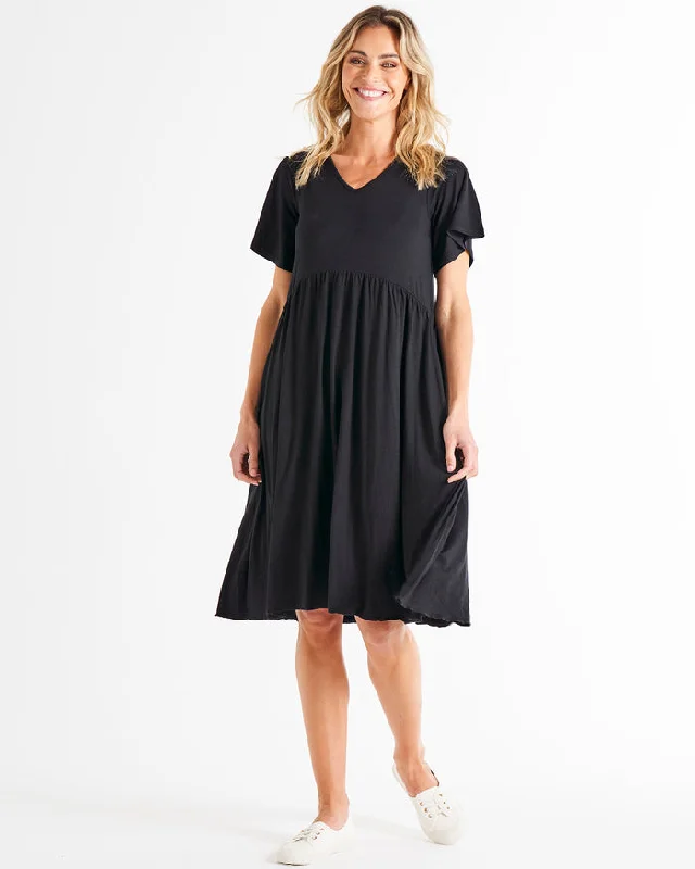 Minimalist Style Betty Basics Donna Dress Black