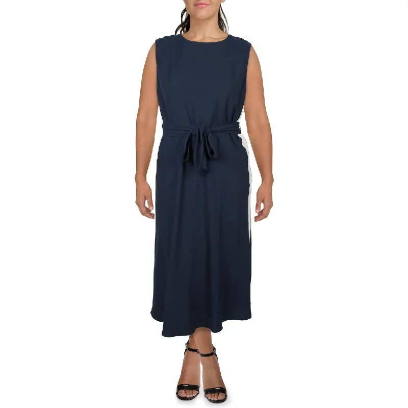 Casual Wear Lauren Ralph Lauren Womens Two Tone Chiffon Wear To Work Dress