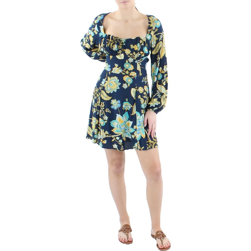 Clothes For Woman Guess Womens Katrina Mini Sweetheart Fit & Flare Dress