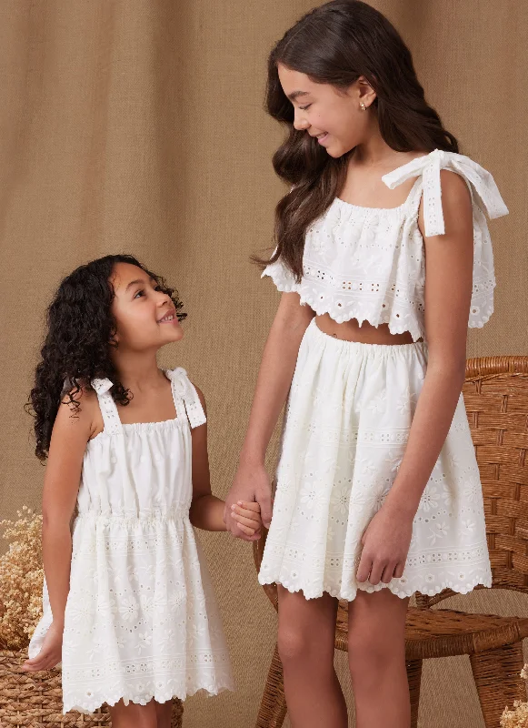 Cheap Women's Clothing Online Simplicity Child/Teen Top, Skirt & Dresses S9963