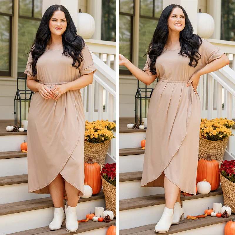 Women's Travel Garments I'm Speechless Dress, Taupe