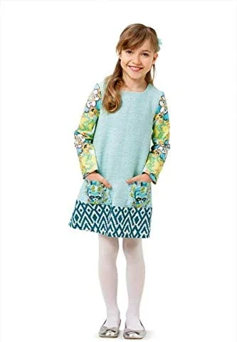 Women's Transitional Outfit Burda Children's Dresses 9380