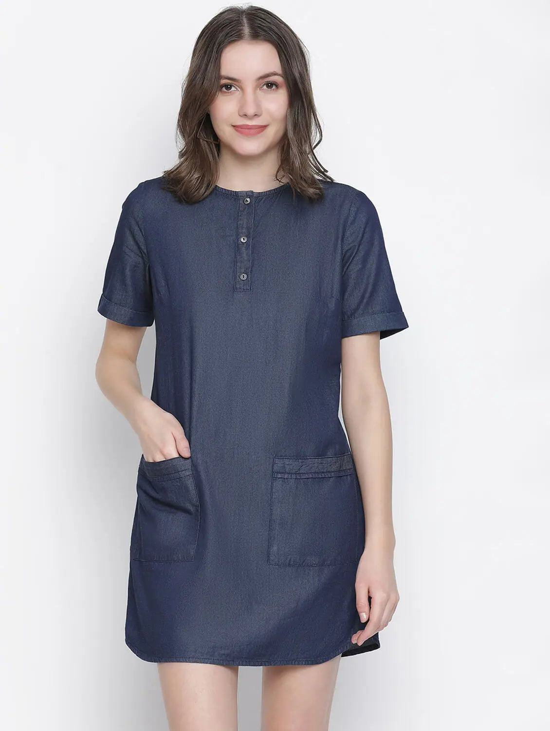 Women's Clothing For Casual Outings Pure Denim Short Women Dress
