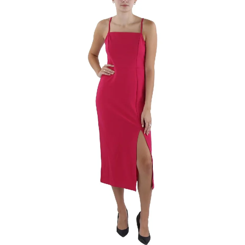 Outfits Ideas Mellóday Womens   Crepe Long Sheath Dress