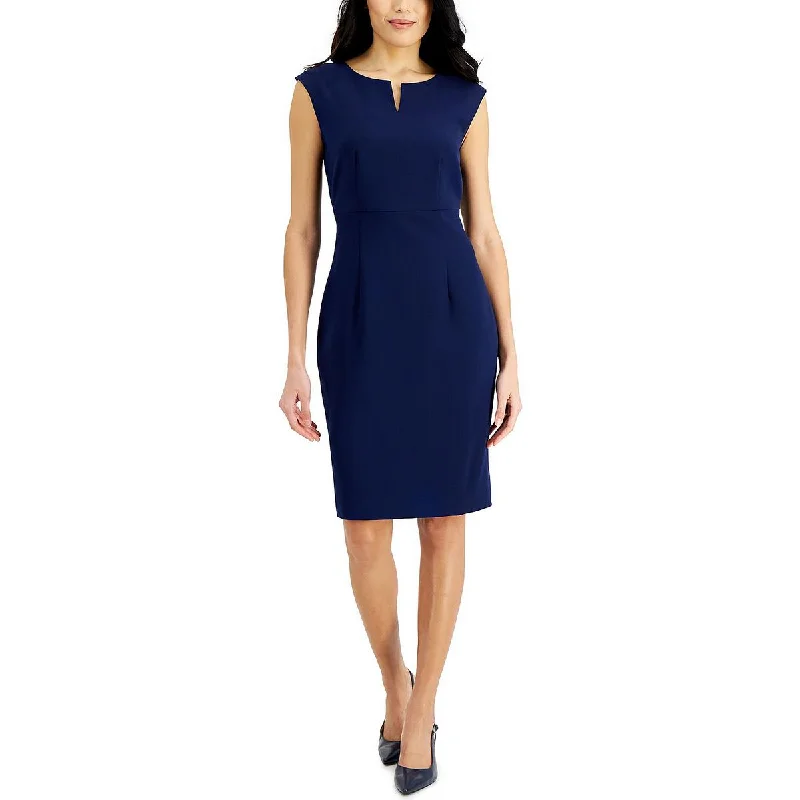 Urban Femme Streetwear Kasper Womens Solid  Wear to Work Dress