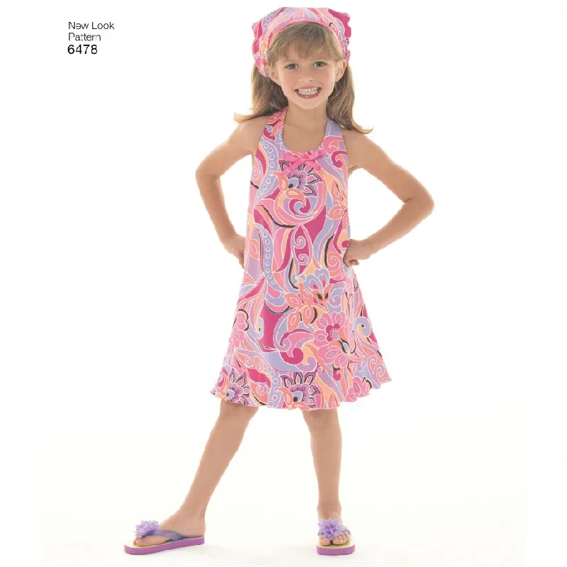 Women's Luxury Garments New Look Children's Dress N6478