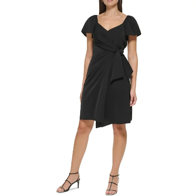 Women's Night-Out Outfit DKNY Womens Office Career Fit & Flare Dress