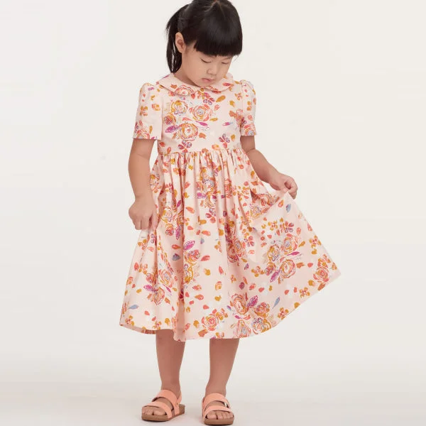 Premium Style Simplicity Children's Dresses S9245