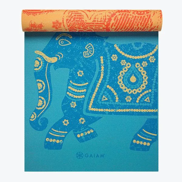 Find Balance With Discounted Yoga Essentials Reversible Elephant Yoga Mat (6mm)