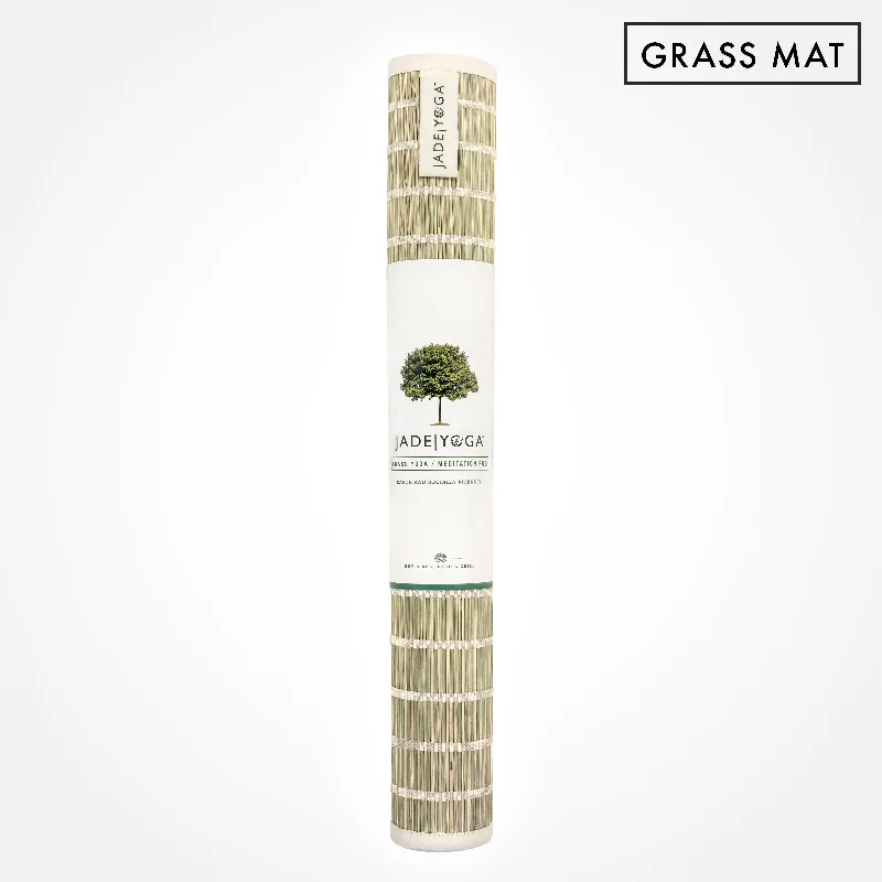 The Right Yoga Tools At The Right Price Meditation Mats – Handwoven Dharba Grass Mats -  JadeYoga