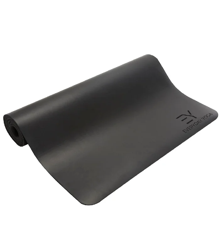 Strengthen, Balance, And Save On Yoga Gear Everyday Yoga Grip Yoga Mat 72 x 26 Inch 5mm  Black