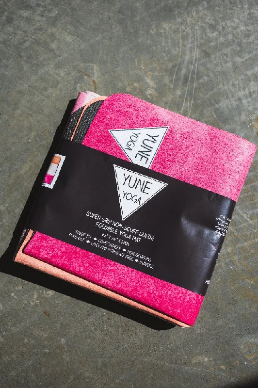 Unwind, Relax, And Save On Yoga Gear Foldable Suede Yoga Mat Apollo Yune Yoga Travel Mat