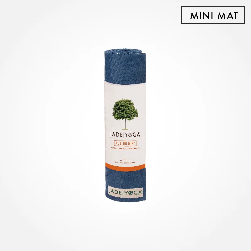 Ground Yourself With Discounted Yoga Mats Fusion Mini Yoga Mat – Eco Friendly and Natural Rubber - JadeYoga