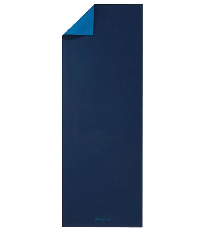 High-Performance Yoga Gear, Low Prices Gaiam 5mm Yoga Mat Longer/Wider Navy & Blue