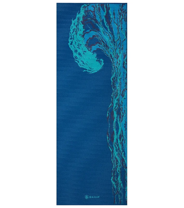 Best-Selling Yoga Accessories Now More Affordable Gaiam 6mm Premium Reversible Yoga Mat Peaceful Waters