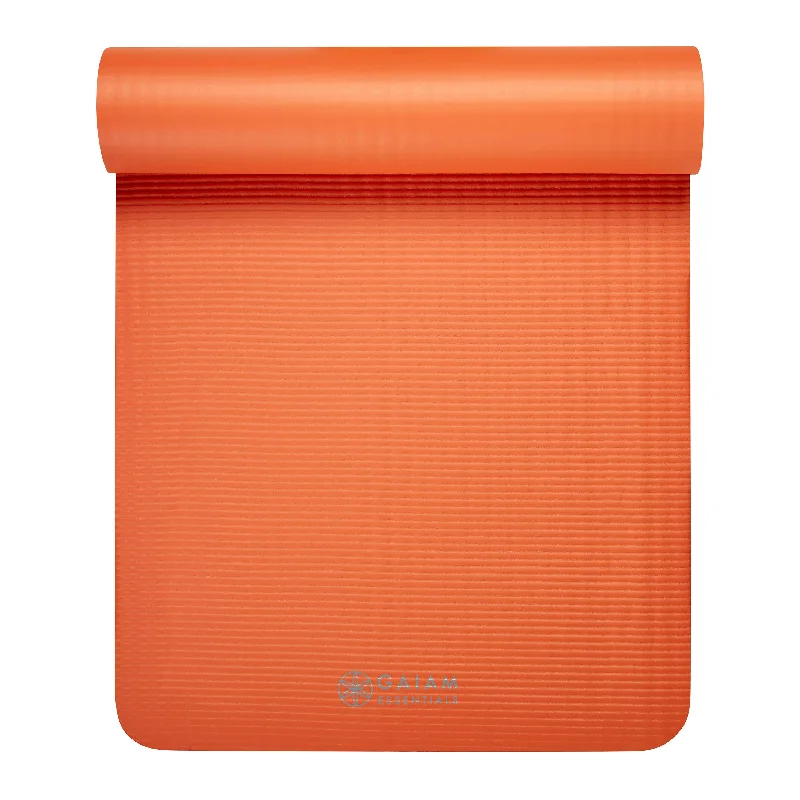 Find Your Flow With Our Yoga Sale Gaiam Essentials Fitness Mat & Sling (10mm)