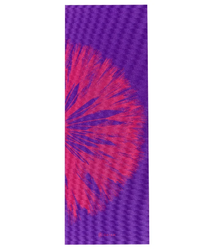Flex Your Budget With Amazing Yoga Gear Offers Gaiam Reversible Dandelion Roar Printed Yoga Mat 68" 6mm Extra Thick